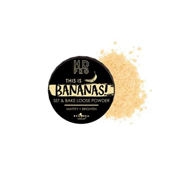 Italia Deluxe HD Pro This is Bananas! Setting Powder * BEAUTY TALK LA *