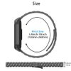 MIJOBS Mi Band 7 Mi Band 6 Strap for Xiaomi Mi Band 5 4 3, Stainless Steel Watch Band Metal Replacement Bracelet Wristband for Mi Smart Band 5
