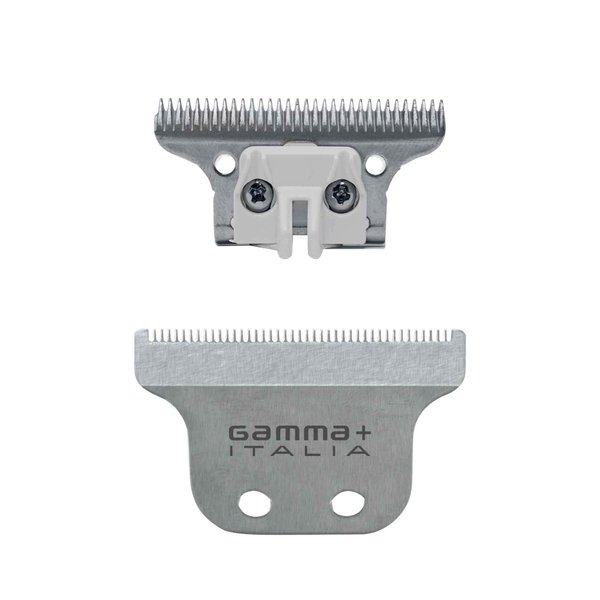 GAMMA+ Replacement Stainless Steel Fixed Blade Set with Stainless Steel Deep Tooth Cutter Trimmer Blade Set