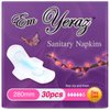 Em Yeraz Women Sanitary Pads, Ultra-Thin, Fast Absorbency with Wings, Size 5, 30 Count, Day use