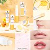LSxia 4 Piece Honey Milk Lip Mask Lip Balm Lip Scrub Lip Oil Lip Care Kit, Moisturizing & Nourishing Dry and Cracked Lips, Overnight Sleeping Lip Exfoliator Lip Moisturizer Lip Repair Holiday Gift Set