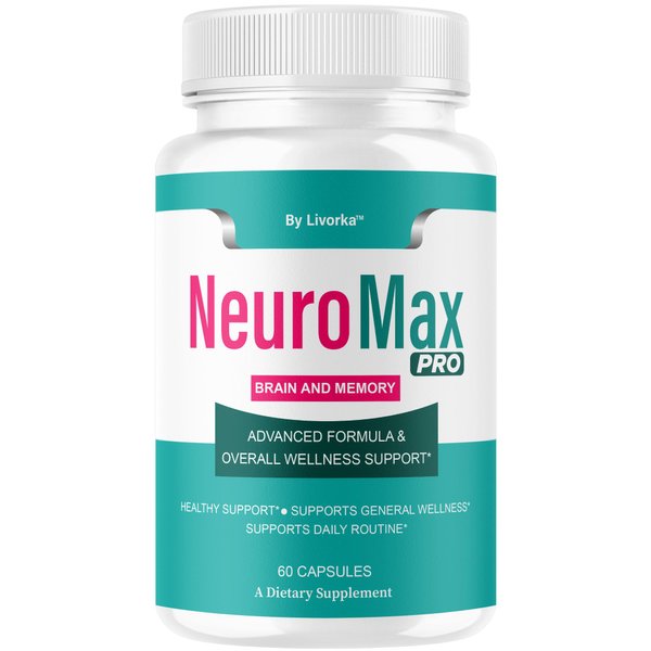 Neuromax Pro Brain and Memory Support - Neuromax Pro Capsules Supplement Support Advanced Health & Wellness Multivitamin, Neuro Max Pro Brain and Memory Support, 60 Capsules for 1 Month