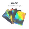 50 PCS Holographic Anime Card Sleeves for MTG Top Loading Trading Card Sleeves Deck Protector for PTCG Game Cards 67×92mm(Kamisato Ayaka)