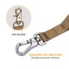 EXCELLENT ELITE SPANKER Tactical Bungee Dog Leash Military Adjustable Dog Leash Quick Release Elastic Leads Rope with 2 Control Handle(Coyote Brown)