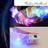 GORTIN Light up Headband LED Hair Band Glowing Braided Hair Hoop Glitter Headpiece Nightclub Party Rave Costume Headwear Hair Accessories for Women and Girls