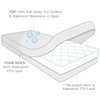 Waterproof Crib Mattress Protector Zippered 2 Pack, 6-Side Waterproof Crib Mattress Encasement, Durable Zipper, Noiseless, 28'' X 52" X 6"