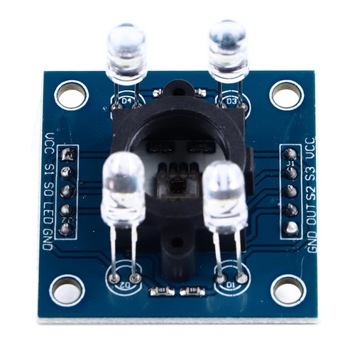 YWBL-WH Color Sensor, Color Sensor Module for Smart Home Robot and Lighting, Easy to Use and PCB Board, Sensor Blocks