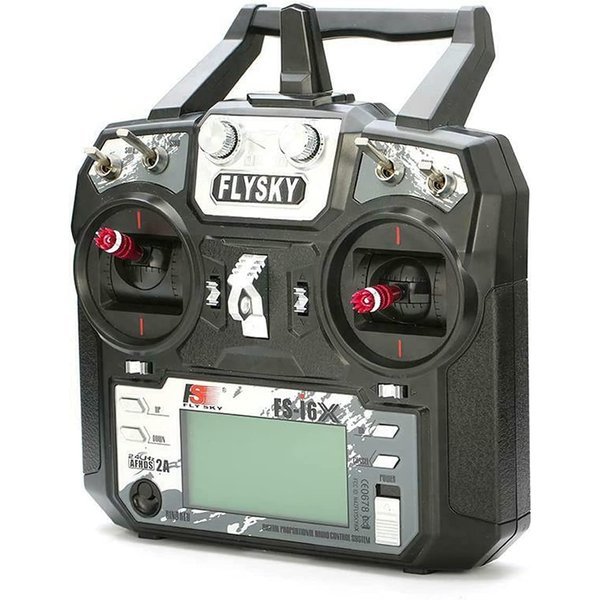 Flysky FS-i6X 6-10(Default 6)CH 2.4GHz AFHDS RC Transmitter w/ FS-iA6B Receiver