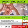 Viteyes AREDS 2 Eye Vitamins, Classic Macular Support, Allergen Free Capsules, with Natural Vitamin E, Vitamin C, Zinc, Copper, Lutein & Zeaxanthin, Eye Doctor Trusted, Manufactured in The USA, 180 Ct
