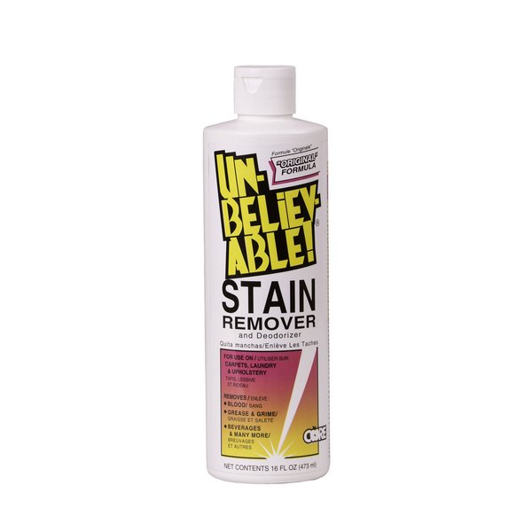 UNBELIEVABLE! Stain Remover; 1 Pint; 1 Count (SR100-1)
