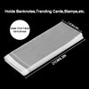 Uncle Paul Clear Paper Money Holder 17.5x7.5CM/6.9x2.9IN - Currency Sleeves Money Sleeve PP Material for Banknote/Bill/Trading Card/Stamp 100 Pieces PN01M100