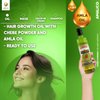 Amla Oil with Chebe Powder (8.45 FL.OZ) Hair Growth Oil for Women and Men, 10 in 1 Amla Hair Oil, Chebe Oil for Hair Growth, Sweet Almond Oil, Essential oils - Hair Oil for Dry Damaged Hair and Growth