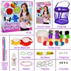 DIY All in One Crochet Knitting Kit for Beginners Starter Arts & Craft Set for Kids Teens Tweens & Adults – How to Learn Make Your Own Yarn Pom Poms – Birthday Gift for Kids Ages 8+