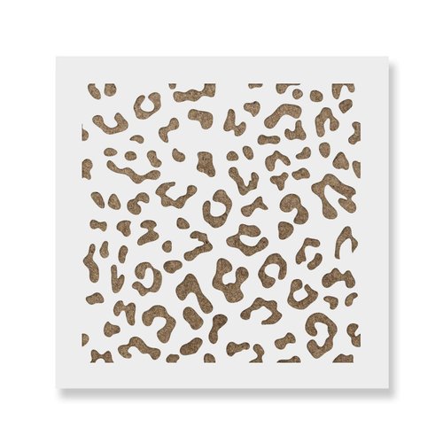 Leopard Print Cookie Stencil - Easy-to-Use For Stunning Cookie Decorations: Simplifying Cookie Decorating