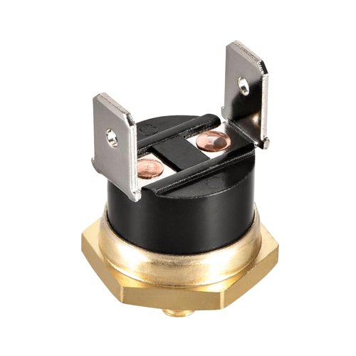 American Volt 140'F-210'F Dual Pin Replacement Electric Radiator Cooling Fan Thermostat Temperature Engine Coolant Sensor Switch for Automotive (180'F On - 165'F Off)