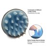 MENFIRST Hair Shampoo Brush, Soft Brush for Washing Hair, Scalp Massager with Silicone Tips for Scalp Care, Scalp Scrubber & Exfoliator for Dandruff & Dry Scalps with an Ergonomic Design