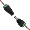 inShareplus 10 Pairs 12V Male and Female 2.1x5.5mm DC Power Jack Plug Adapter Connector for CCTV Security Camera, LED Strip Light