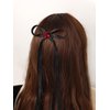 Chaormrey 6pcs Hair Bows Hair Clips for Women,Hair Ribbon with Long Tail hair clasp Hair Accessories for Women Wedding Party Gifts