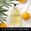 Baylis & Harding Liquid Hand Soap Wash with Dispenser, Sweet Mandarin & Grapefruit, 16.9oz/500ml