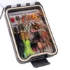 Ansnbo 36PCS Fly Fishing Flies Kit, Hand Tied Trout Bass Fly Assortment with Fly Box, Dry Wet Nymph Flies Streamers Fly Fishing Gear Gift