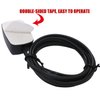 TWTADE Paste Type Switch Car Push Button Switch ON/Off DC12V Surface Mount Switch Water Drop Shape DIY Car Switch SPST Rocker Switch with 11.8" Cable for Various Lamps and Lanterns H-013-30CM