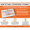 LivOn Laboratories Lypo–Spheric Liposomal Vitamin C 1000mg 30 Packets - No Sugar, Immune Support, Plant Based - Easy to Swallow, Absorbable, Convenient Individual Packets 100% Non–GMO, Gluten Free