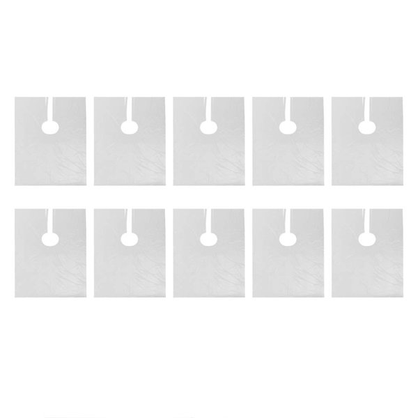 Beaupretty Disposable Neck Cape 50pcs Hair Stylist Shawl Shampoo Cape Disposable Hair Cutting Cape Hair Salon Shawl Cape Gown Hair Trimming Tool Plastic Hairdressing Apron