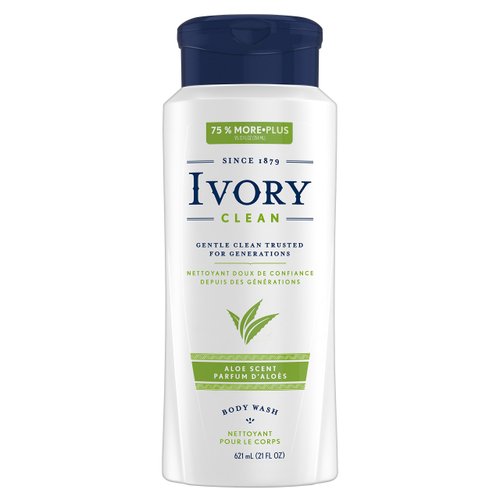 Ivory Clean Aloe Body Wash 21 oz Packaging may Vary