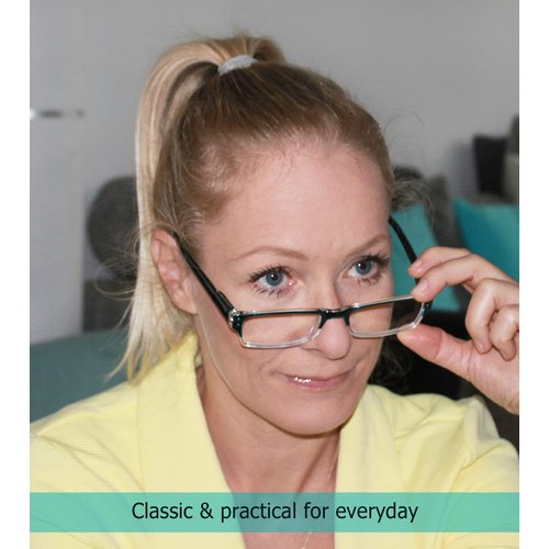 LUR READING GLASSES 4 pack Include Sun Readers