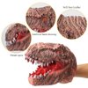Odowalker Hand Puppet Dinosaur and Shark Hand Puppet Toys Battle Dinosaur Head Glove Rubber Shark Hand Puppets for Kids(2 PCS)