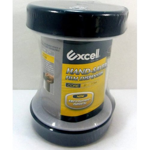 LuxProdX Excell SF-755 Stretch Film Dispenser Wrappers (3"Core), Hand Saver Stretch Film Dispenser, Use for Office, Home, Stores and Warehouses