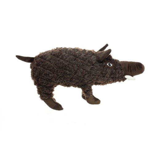 MIGHTY- Massive-Safari-Javelina-Squeaker-Multiple Layers. Made Durable, Strong & Tough. Interactive Play Dog Toy (Tug, Toss & Fetch). Machine Washable & Floats