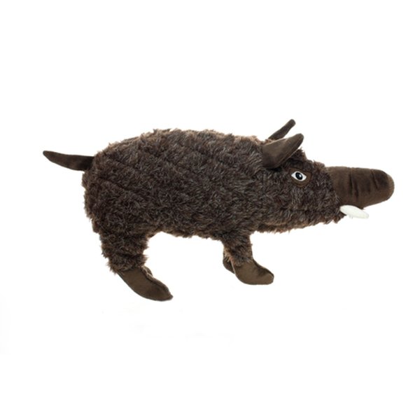 MIGHTY- Massive-Safari-Javelina-Squeaker-Multiple Layers. Made Durable, Strong & Tough. Interactive Play Dog Toy (Tug, Toss & Fetch). Machine Washable & Floats