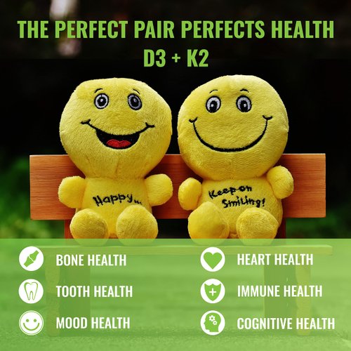 UpNourish Liposomal D3 & K2 MK-7, Advanced Absorption for Optimal Bone and Immune Health, Supplies 5000 IU 125 mcg Vitamin D3 and 100 mcg Vitamin k2 with Organic Coconut Oil, 365 Mini softgels