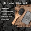 One With Nature 4Oz 6Pack Charcoal Soap Bar in Gift Box for Face, Body, Acne, All Skin Types - Contains Dead Sea Salt, Activated Charcoal, Shea Butter, Argan Oil and 21 Essential Minerals