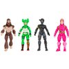 Fortnite Alchemist Squad Mode, 4 Figure Pack - 4 Inch King Flamingo, Prickly Patroller, Bigfoot, Elite Agent Collectible Action Figures, Plus 5 Harvesting Tools, 4 Weapons, 4 Building Materials