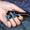 MIZHSE Chameleon 9D Cat Eye Gel Polish 10ml, Holographic Galaxy Cateye Magnetic Nail Polish Gel, Magic Chameleon Home Salon Manicure Set Valentine's Day with Magnet Stick for Ladies(005)