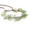 KorViSHOW Weeding Flower Crowns: Green Leaf Renaissance Bohemian Floral Wreath Headband Crafts for Women Girls in Christmas Festival Party Vacation Photography Props