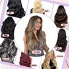 KiiKiiGirl Virgin Remy I Tip Hair Extensions Human Hair Chocolate Brown to Caramel Blonde Real Itip Human Hair Extensions 18Inch Pre Bonded I Tips Human Hair Extensions Invisible For Women 30G/Pack