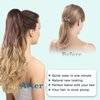 Neverland Beauty Ponytail Extensions Claw Clip Synthetic Hair PonyTails Long Wavy Hair Ponytail Natural Looking Hair Extensions for Women, Girls (20inch)