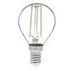 HERO-LED S11-DS-2W-WW27 Dimmable S11 E14 European Candelabra Base 2W LED Vintage Antique Filament Bulb, 25W Equivalent, Warm White 2700K, 4-Pack [Attention E14 Base]
