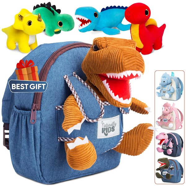 Dinosaur Backpack, Dinosaur Toys for Kids, Gifts 3 Year Old Boys Ideas Presents