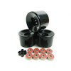 Choice 78a Longboard Wheels (Offset), 76mm, Black