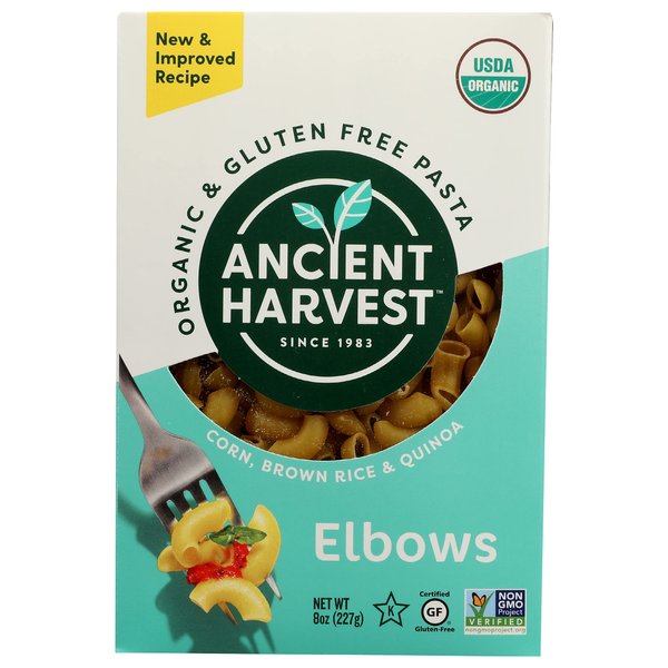 Ancient Harvest Quinoa Pasta, Elbows, 8 Ounce