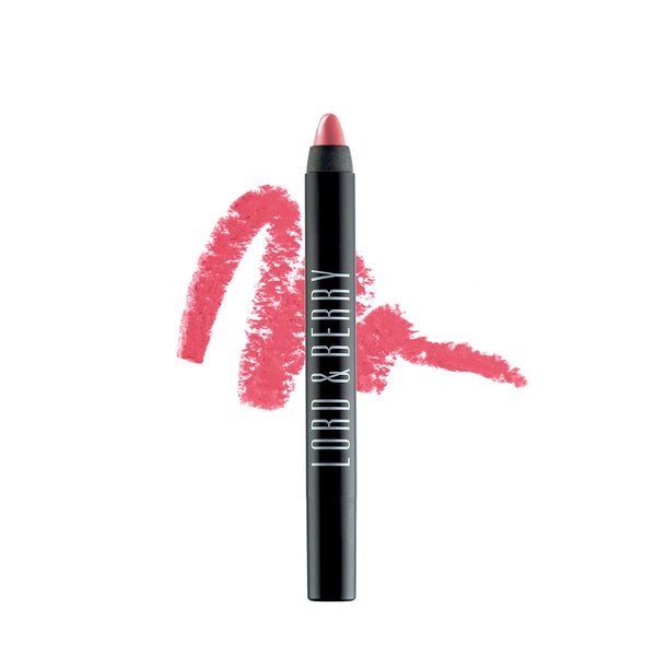 Lord & Berry 20100 Crayon Shining Lipsticks Intense Color with Soft & Creamy Touch Enriched with Vitamin E Hydrating Long Lasting Lipstick for Women, Vegan & Cruelty Free Makeup Set, Modern Pink