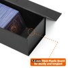 SFSOC 3 PACK Trading Card Storage Box,Magnetic Toploaders Storage Box,MTG Deck Box,Toploaders Hobby Box,Trading Card Holder For 900 Cards or 200 Top loaders
