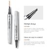 GL-Turelifes Eyebrow Pencil with 4 Tip Micro Head, Liquid Eyebrow Microblading Pen, Eyebrow Pen Micro 4 Point Brow Pen Long-Lasting Waterproof & Smudge-proof Natural Eyebrow Makeup (#5 Smoky Gray)