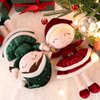 Gloveleya Soft Plush Doll Christmas Girl Dolls with Red Dress, Gift Box & Free Card - Perfect Holiday or Birthday Gift for Toddlers 2-8 Ages, 16"