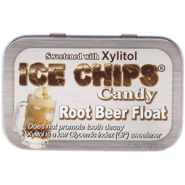 ICECHIPS CANDY ROOT BEER FLOAT 1.76OZ