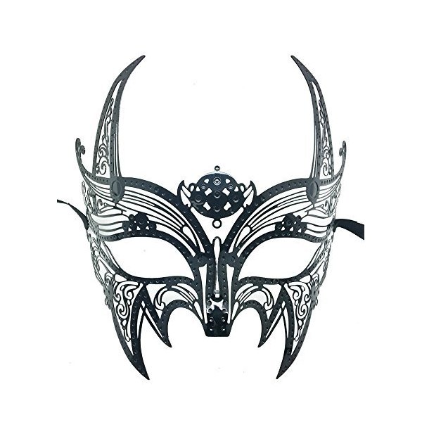 New Wolverine Men's Mask Laser Cut Venetian Halloween Masquerade Mask Costume Extravagant Inspire Design - Black